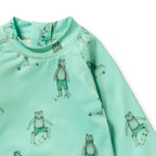 Skater Club One Piece Boyleg Swimsuit