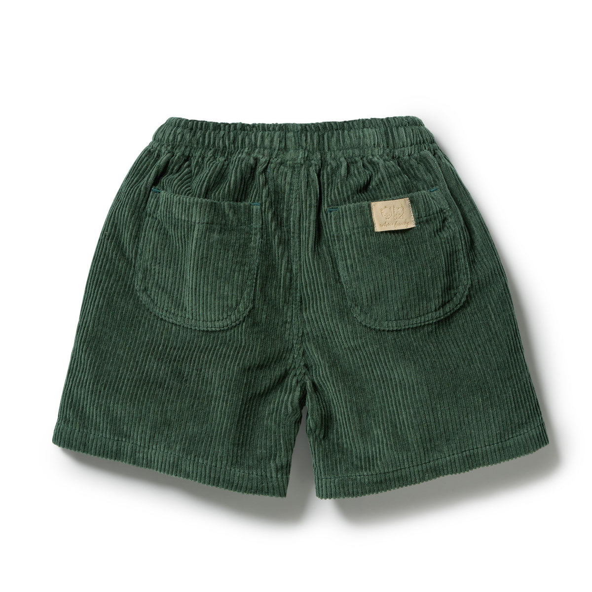 Moss Green Organic Cord Short