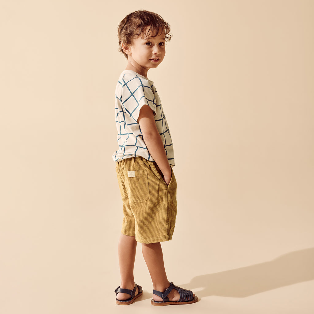 Amber Glow Organic Cord Short