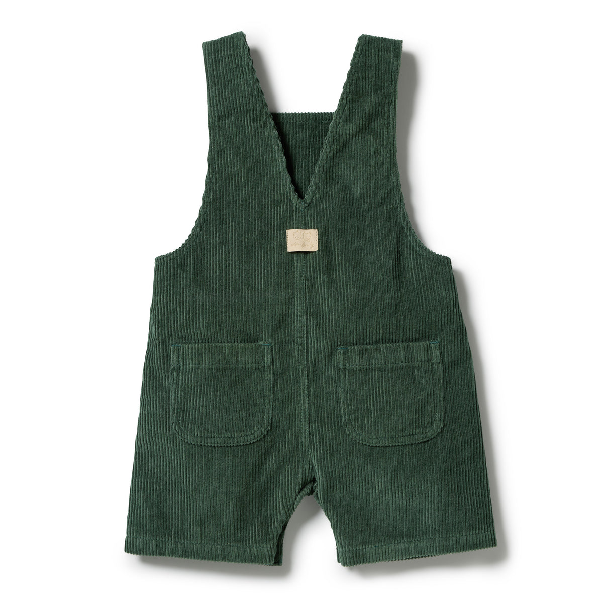 Moss Green Organic Cord Overall
