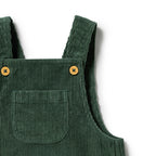 Moss Green Organic Cord Overall