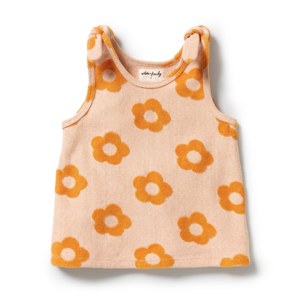 Daisy Glow Organic Terry Singlet