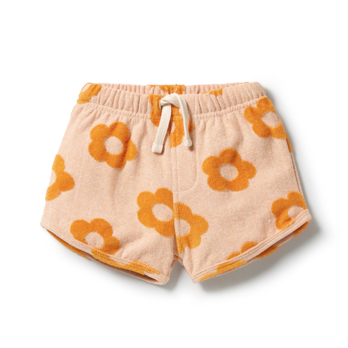 Daisy Glow Organic Terry Tie Short