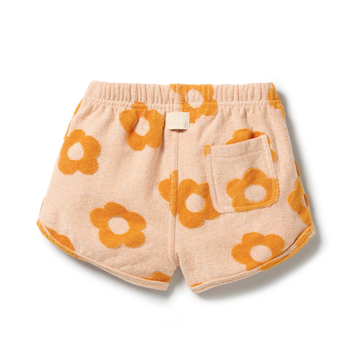 Daisy Glow Organic Terry Tie Short