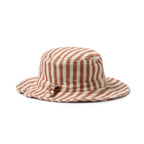 Cherry Cola Stripe Organic Terry Sun Hat