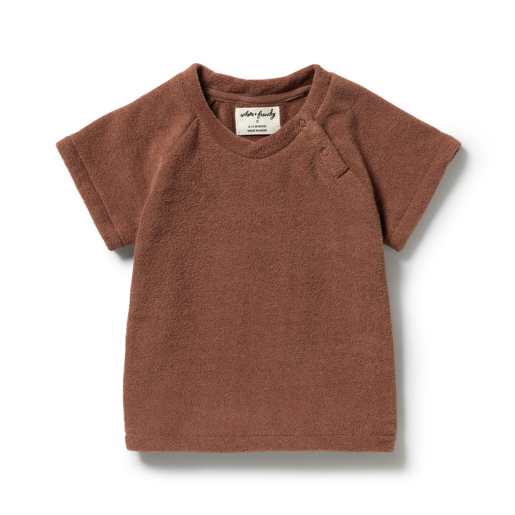 Cherry Cola Organic Terry Tee