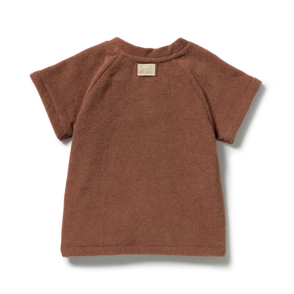 Cherry Cola Organic Terry Tee