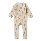 Skater Club Organic Zipsuit with Feet