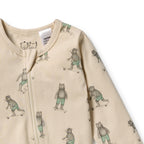 Skater Club Organic Zipsuit with Feet