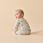 Tout est Magique Organic Zipsuit with Feet