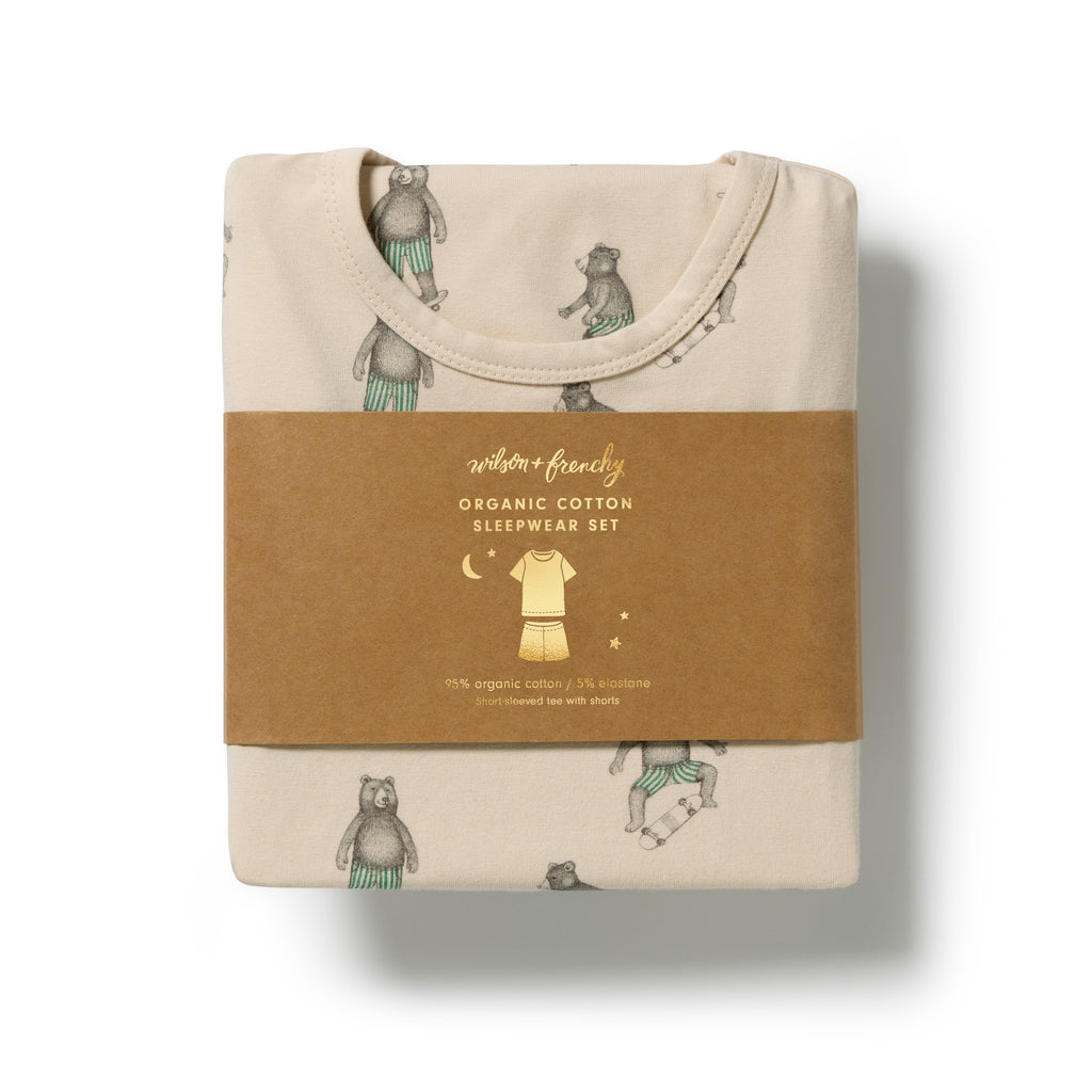 Skater Club Organic Short Sleeved Pyjamas