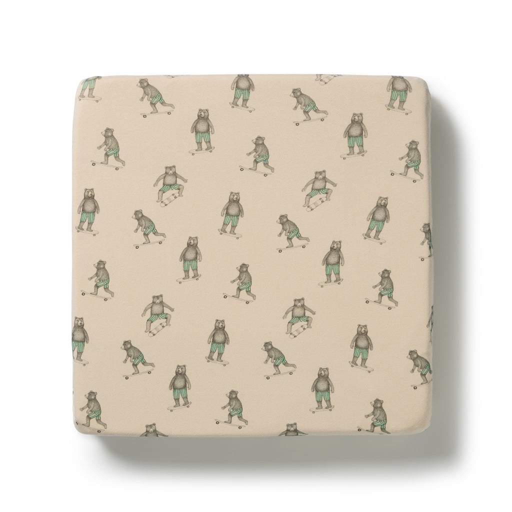 Skater Club Organic Cot Sheet