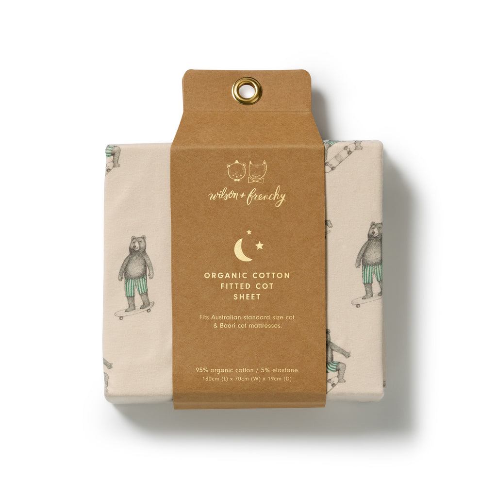 Skater Club Organic Cot Sheet