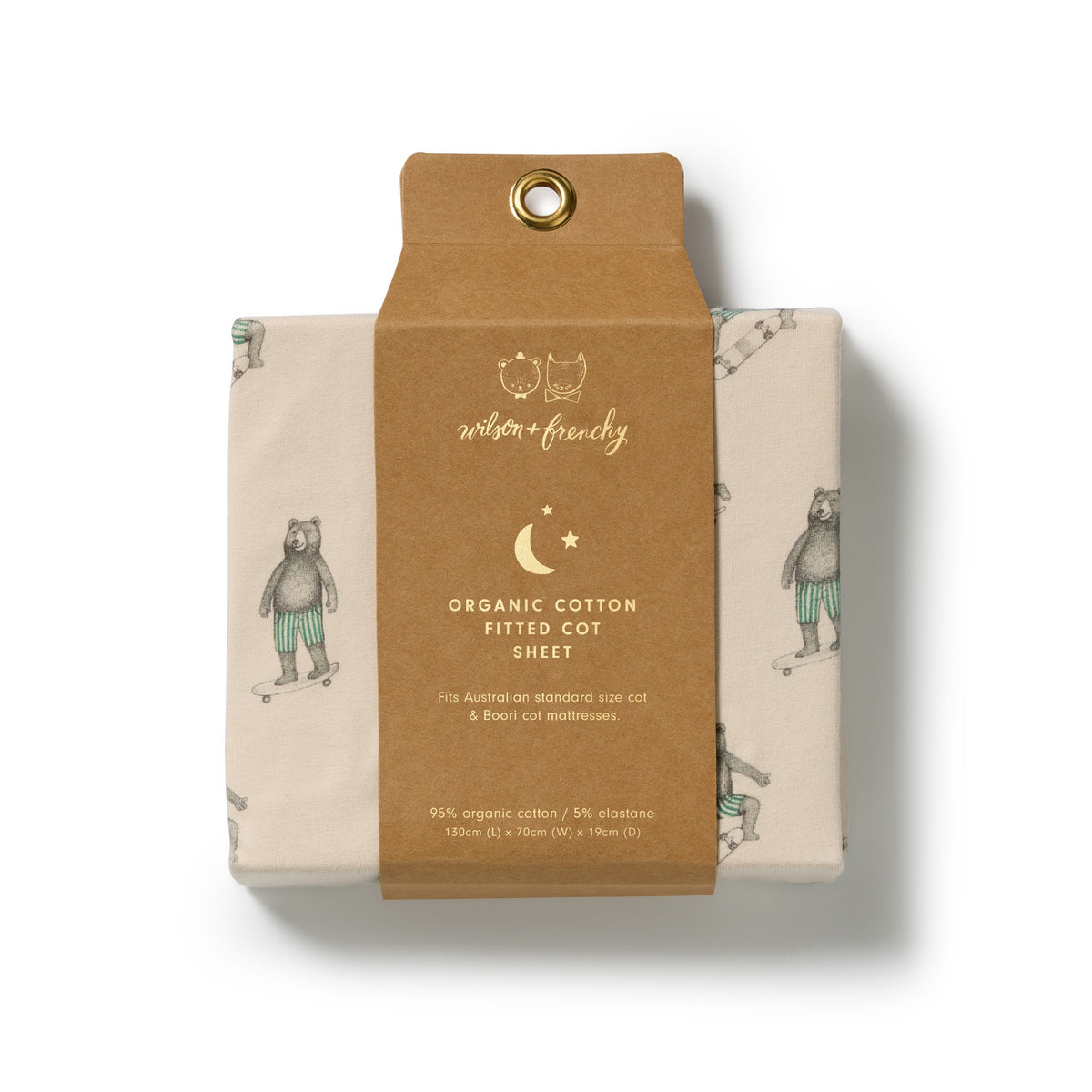 Skater Club Organic Cot Sheet