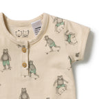 Skater Club Organic Henley Bodysuit