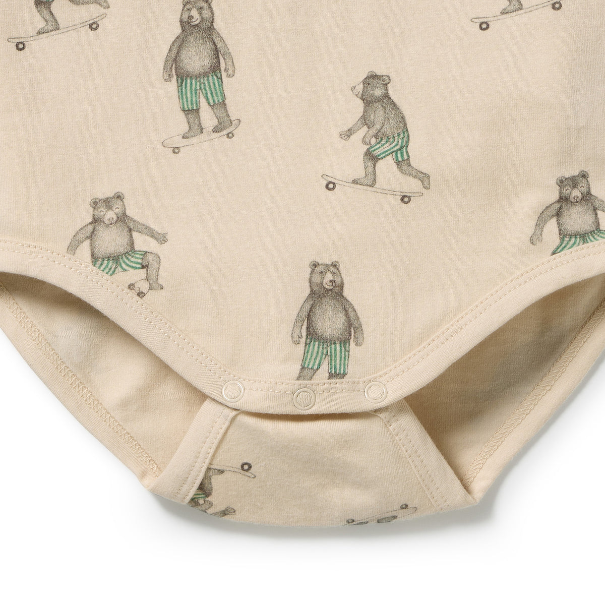 Skater Club Organic Henley Bodysuit