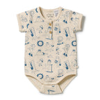 Tout est Magique Organic Henley Bodysuit