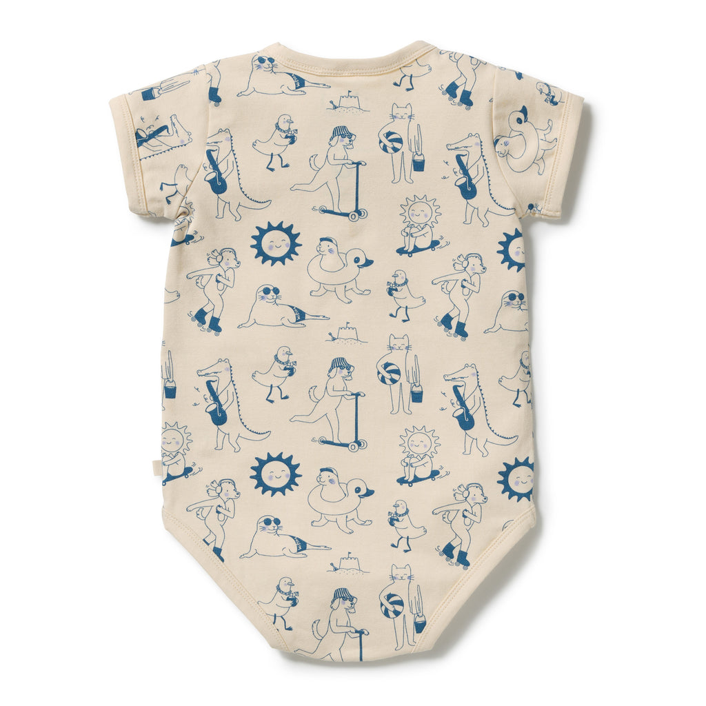 Tout est Magique Organic Henley Bodysuit