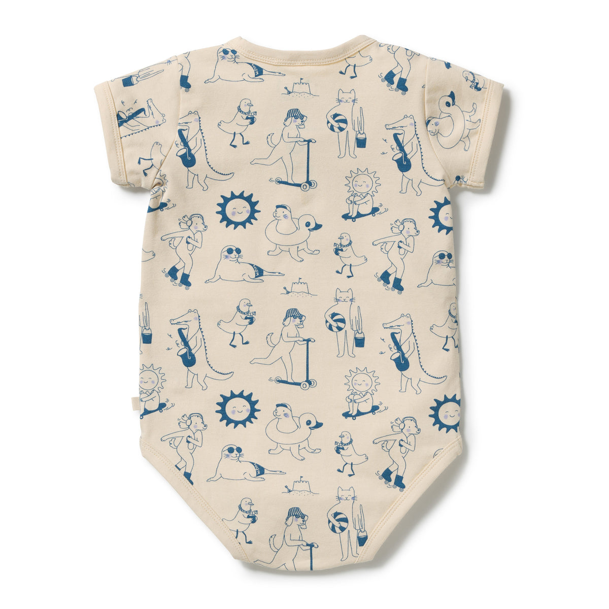 Tout est Magique Organic Henley Bodysuit