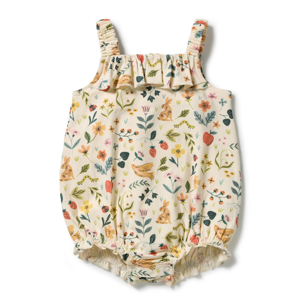 Summer Garden Organic Playsuit