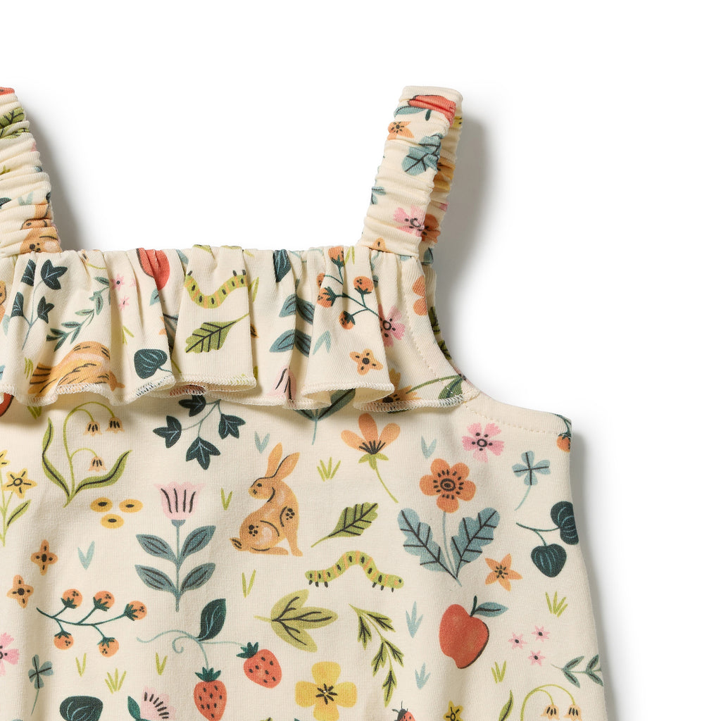 Summer Garden Organic Playsuit