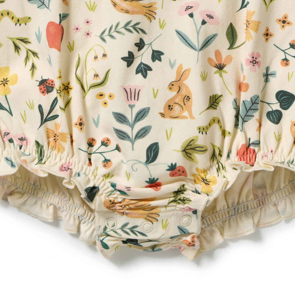 Summer Garden Organic Playsuit