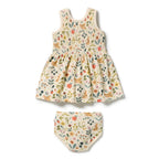 Summer Garden Organic Dress Set