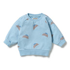 Little Croissant Organic Garment Dyed Sweat