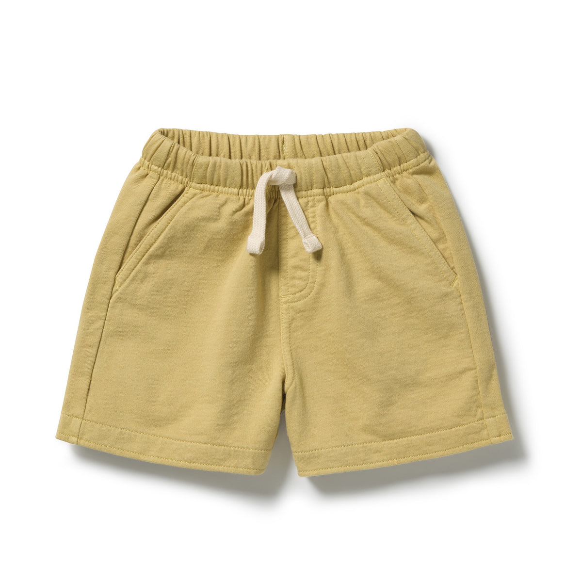 Sand Organic Garment Dyed Sweat Long Short