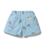 Little Croissant Organic Garment Dyed Sweat Long Short