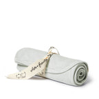 Organic Stripe Rib Bunny Rug Fern