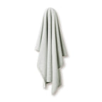 Organic Stripe Rib Bunny Rug Fern