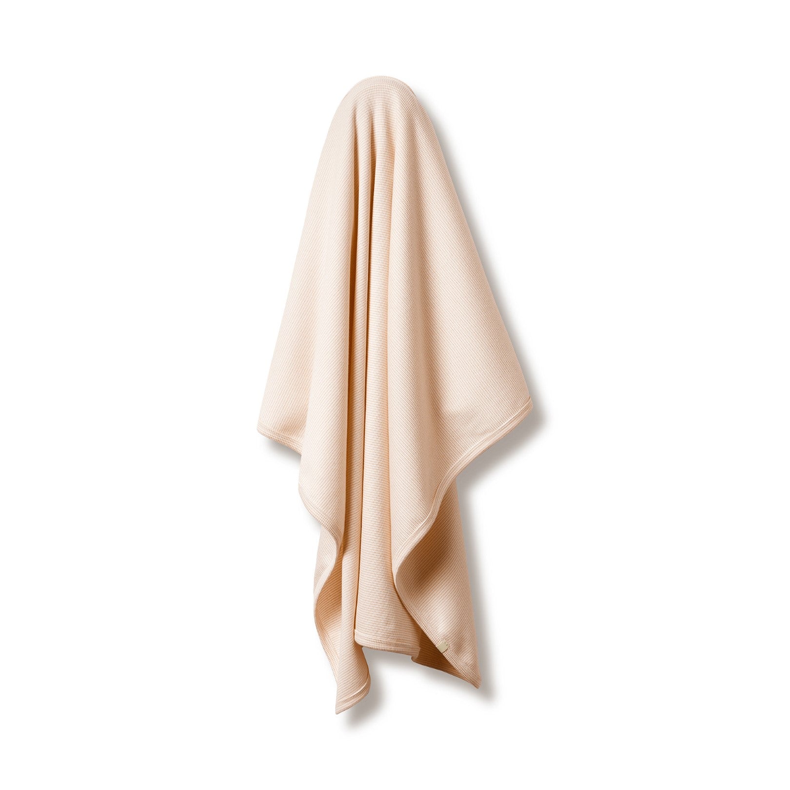 Organic Stripe Rib Bunny Rug Dusk