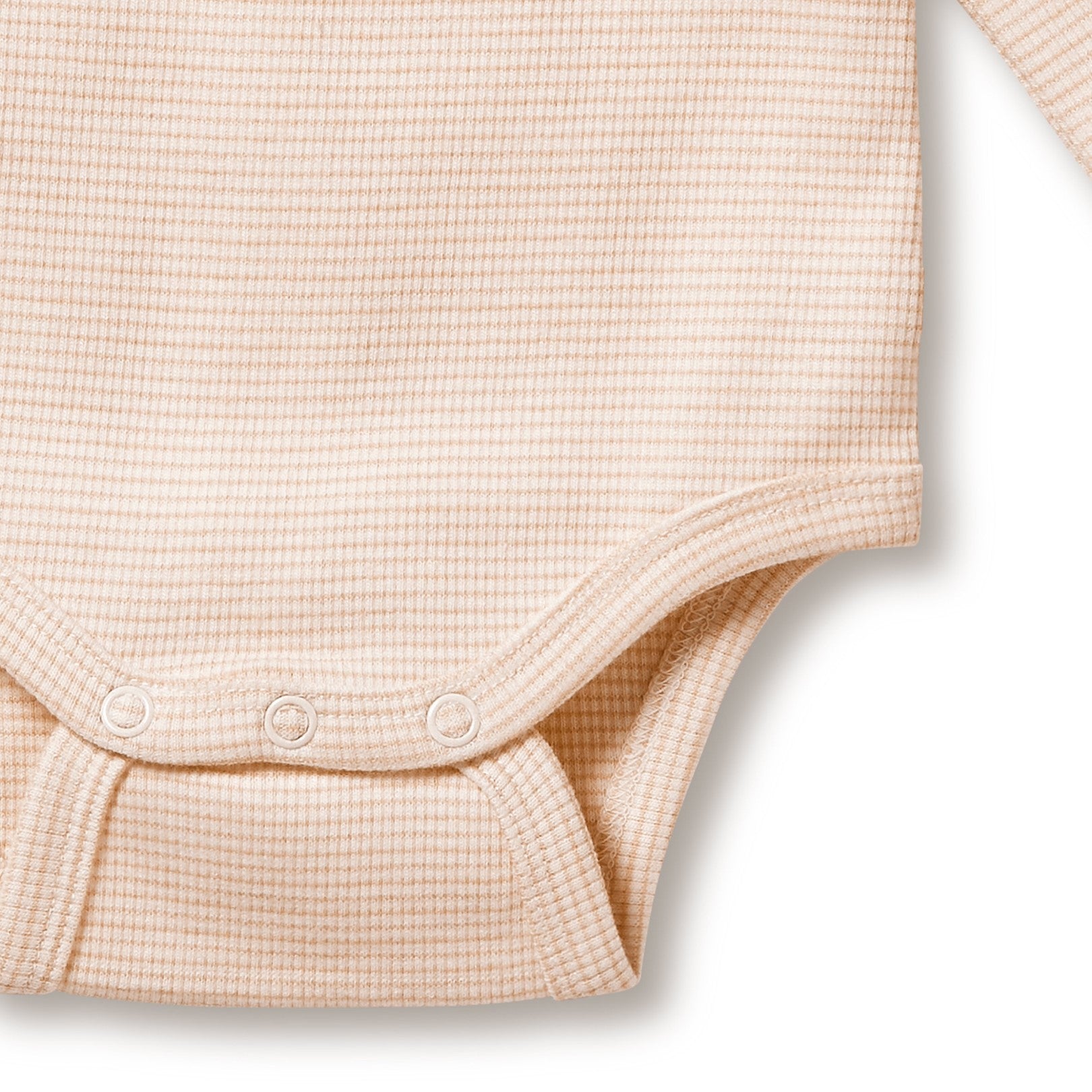 Organic Stripe Rib Kimono Bodysuit - Dusk