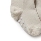 Organic 3 Pack Baby Socks Clay