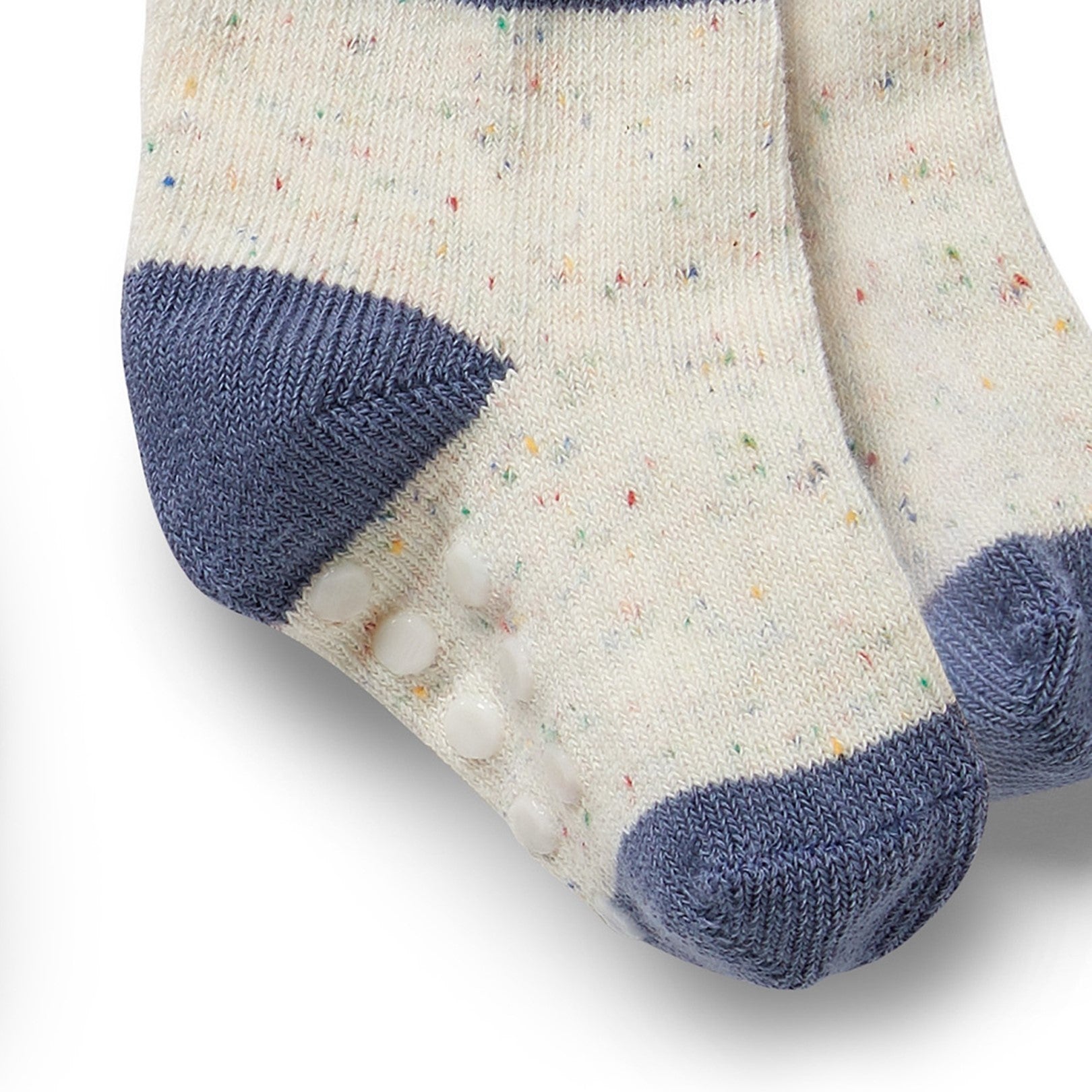Organic 3 Pack Baby Socks Rain Drop