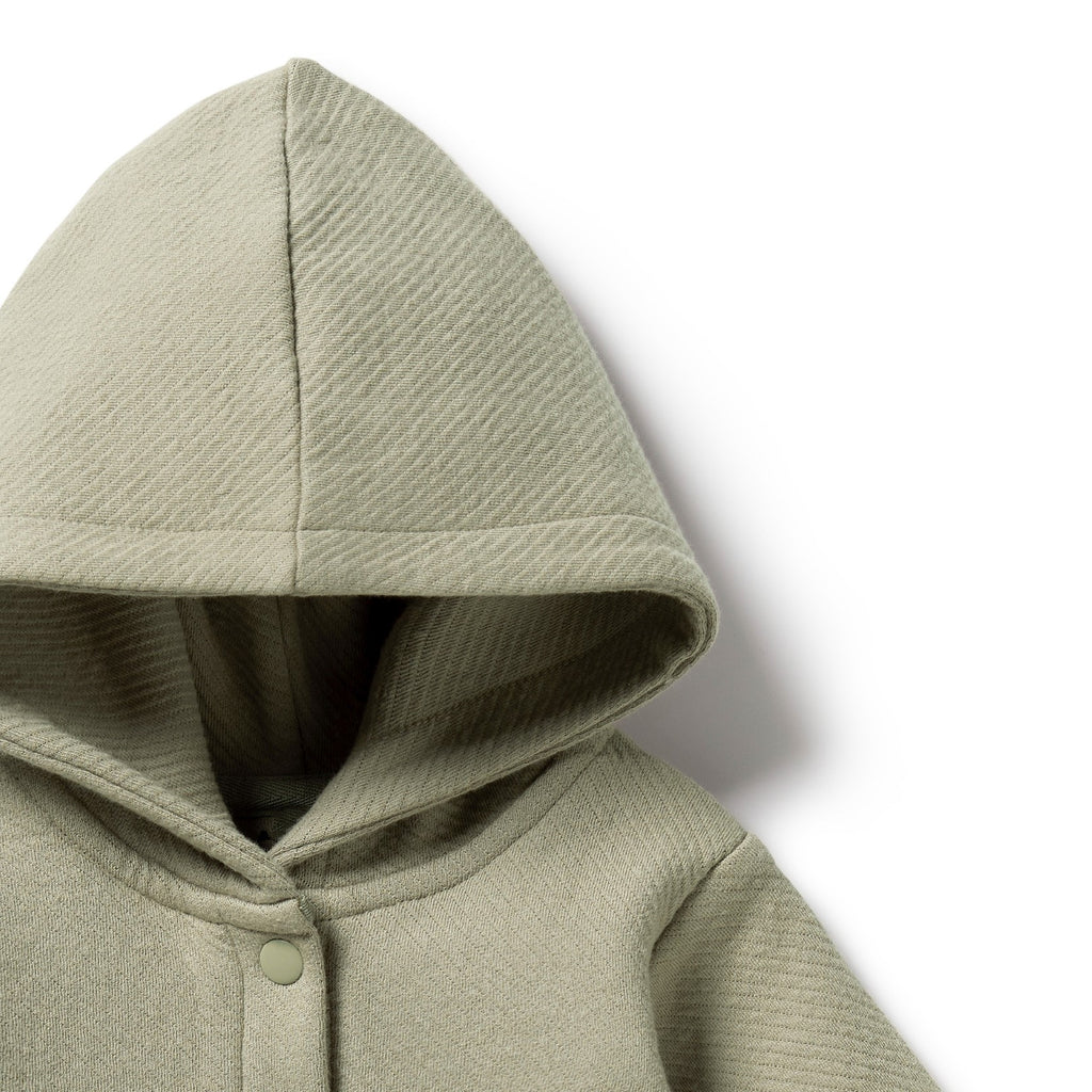 Organic Quilted Jacket - Oak