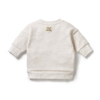 Organic Quilted Sweat - Oatmeal