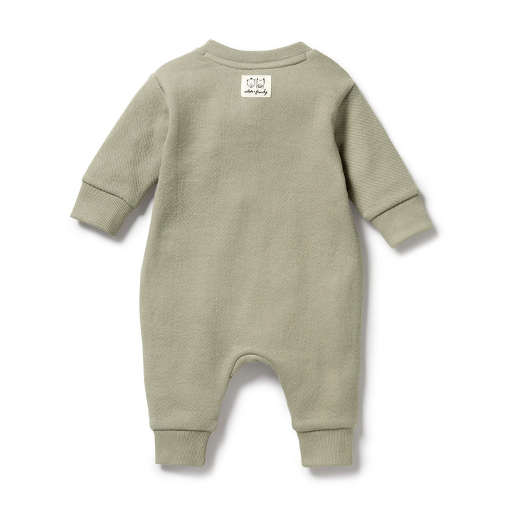 Wilson and Frenchy Organic Quilted Growsuit - Oak