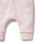 Organic Quilted Growsuit - Pink