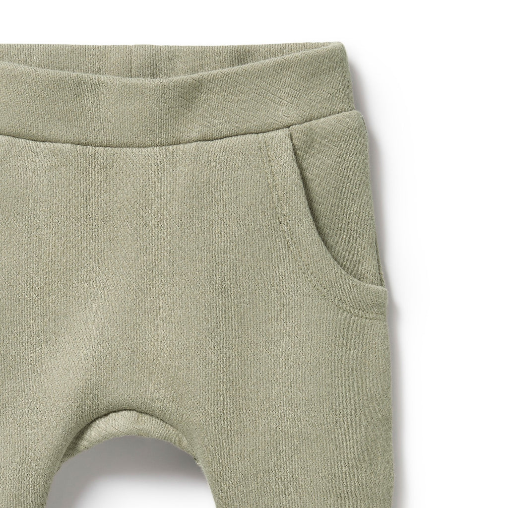 Organic Quilted Pant - Oak