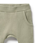 Organic Quilted Pant - Oak