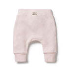 Organic Quilted Pant - Pink