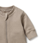 Organic Terry Growsuit - Stone