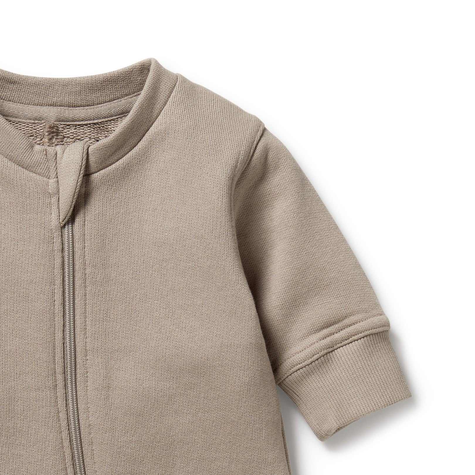 Organic Terry Growsuit - Stone