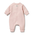 Organic Terry Growsuit - Rose