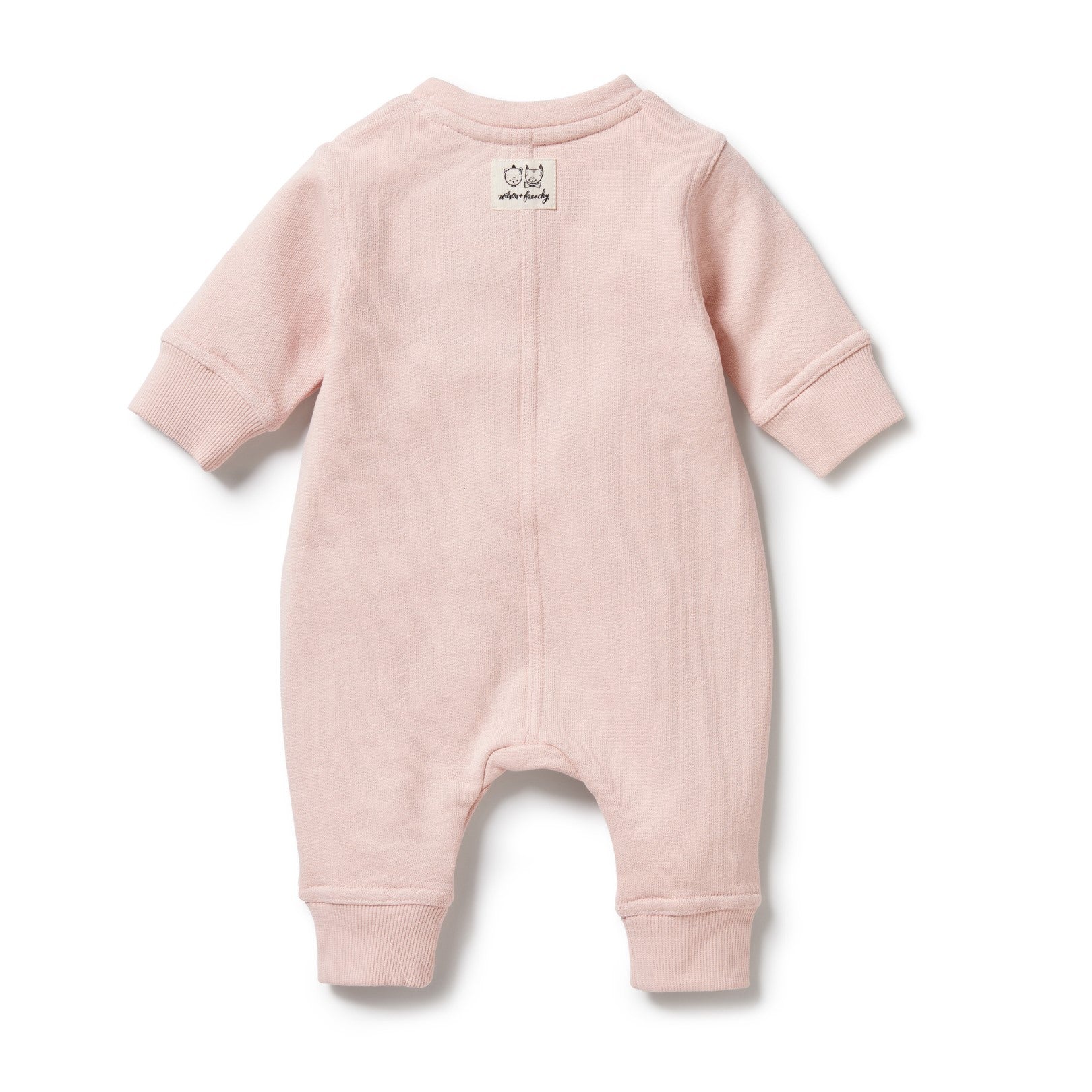 Organic Terry Growsuit - Rose