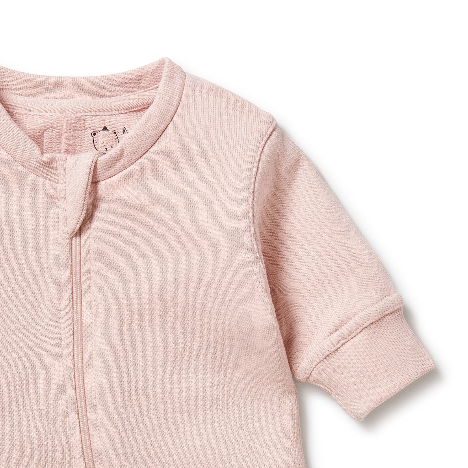 Organic Terry Growsuit - Rose