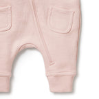 Organic Terry Growsuit - Rose