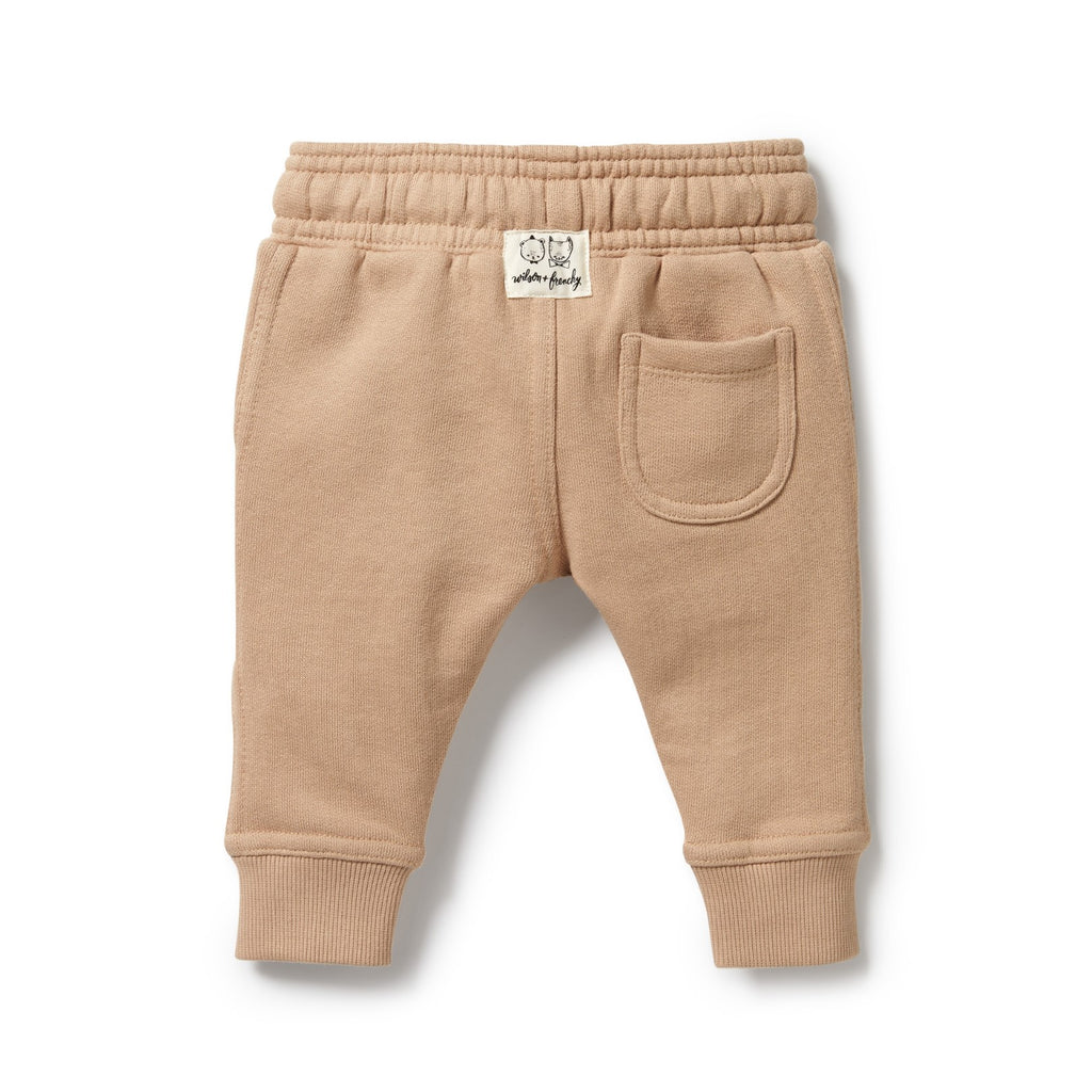 Organic Terry Sweat Pant - Caramel